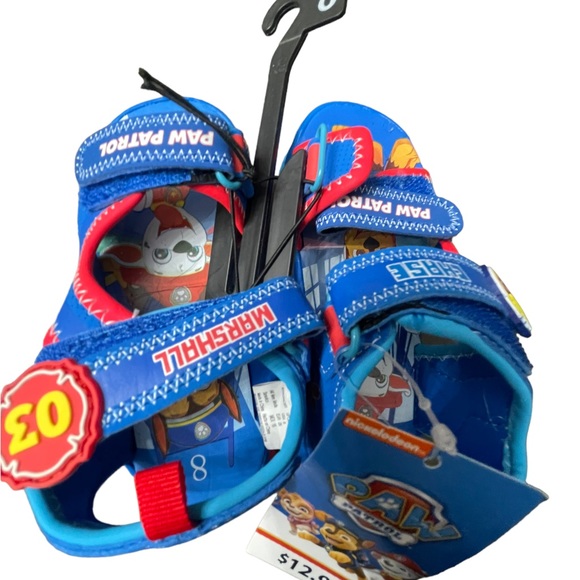LOT OF 2 SHOES Sz 8 Paw Patrol NWT - Picture 6 of 11